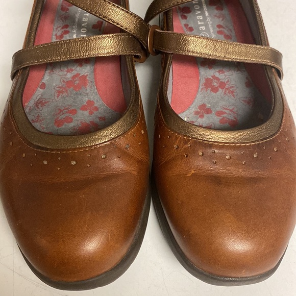 Aravon Flat Shoes Leather Slip On Size 7.5D - Picture 4 of 17